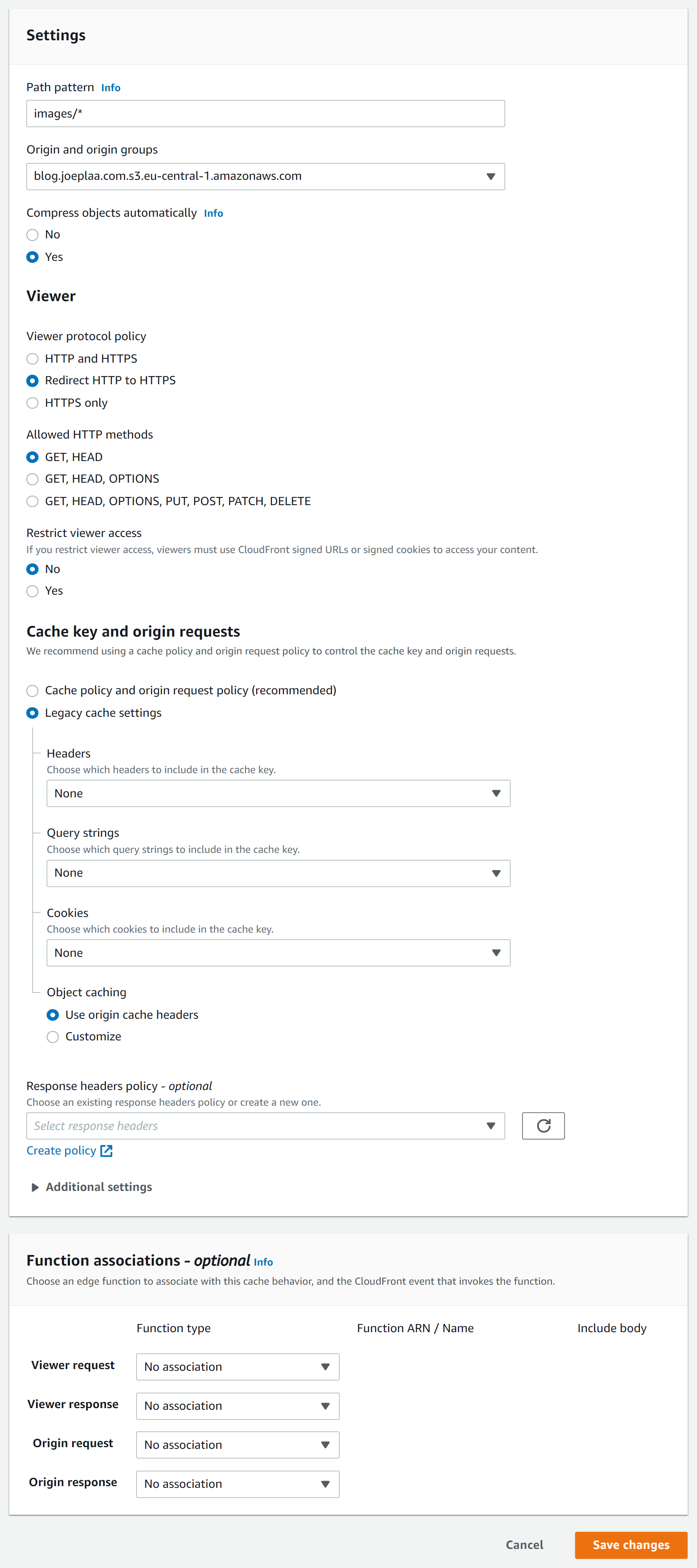 Ghost + AWS S3 + CloudFront