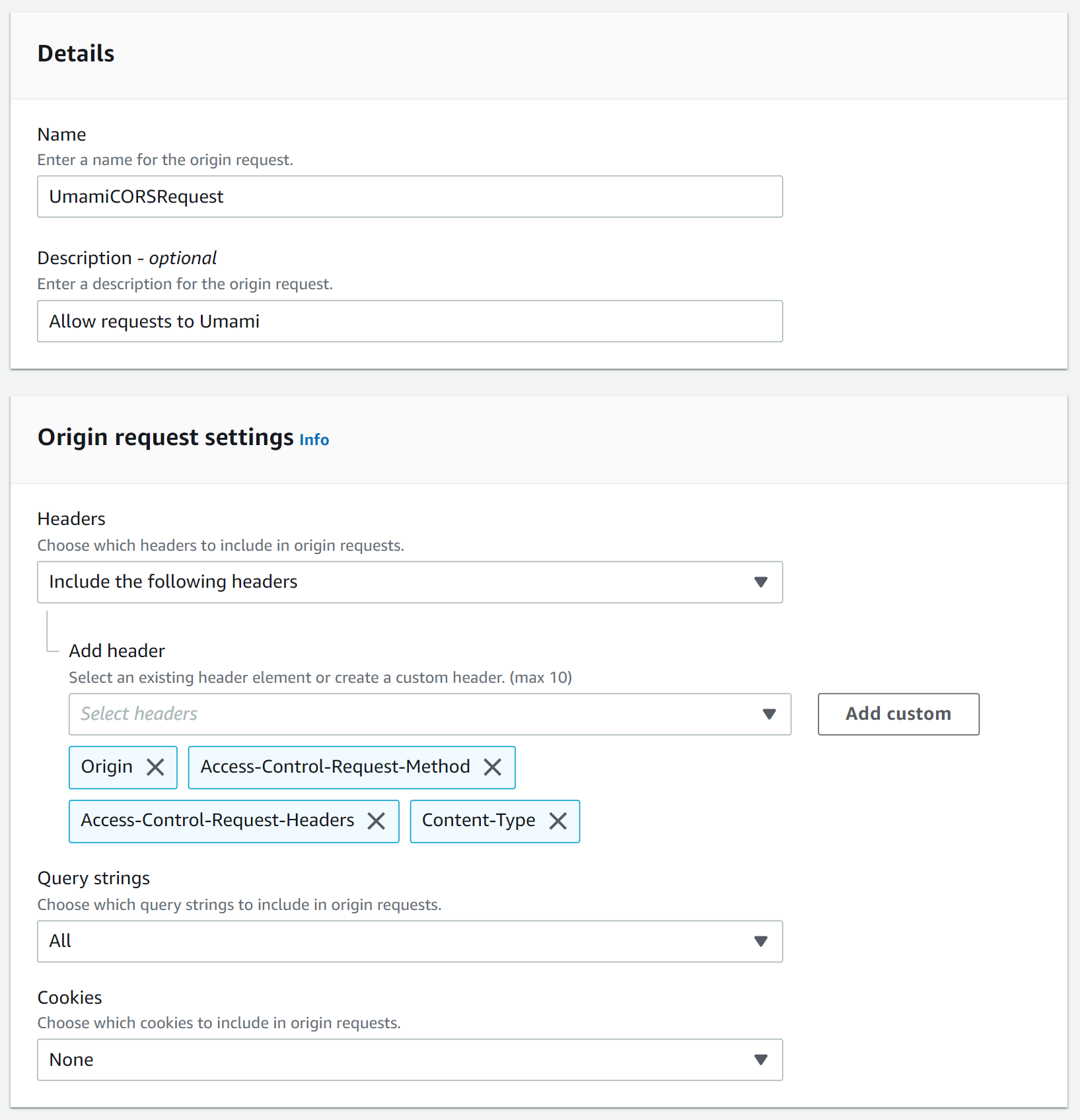 CloudFront in front of your application