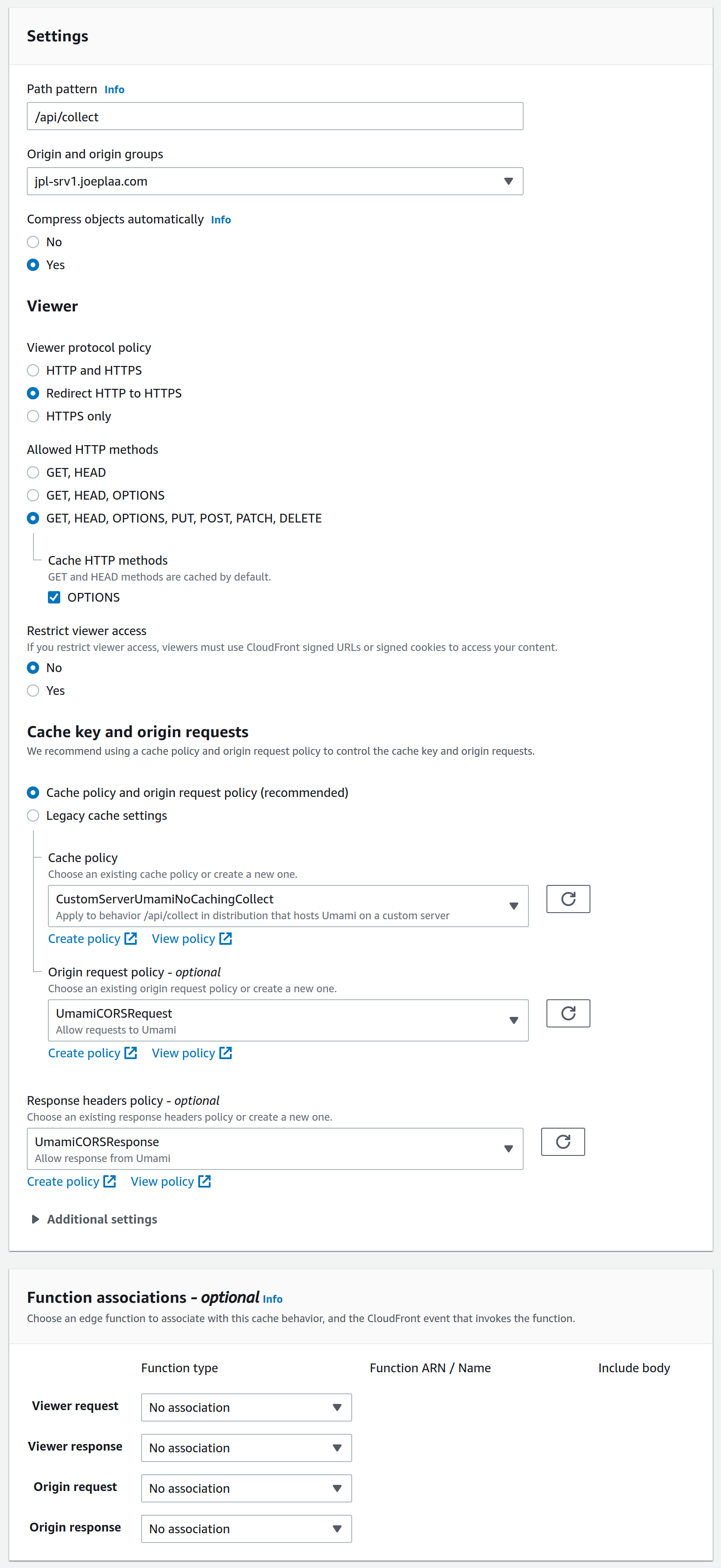 CloudFront in front of your application