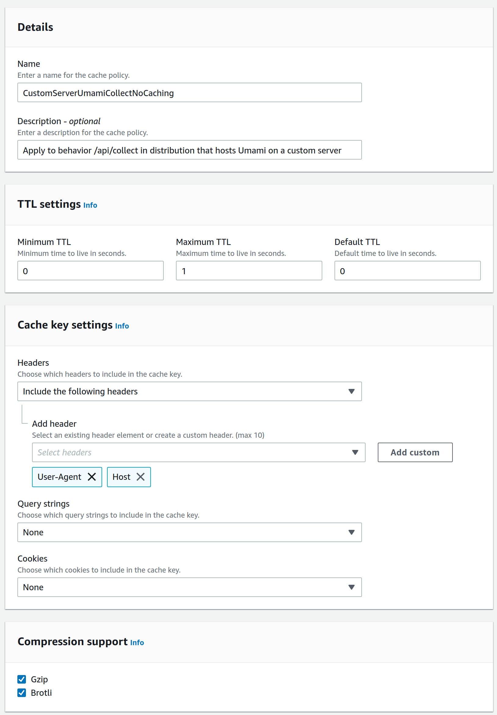 CloudFront in front of your application