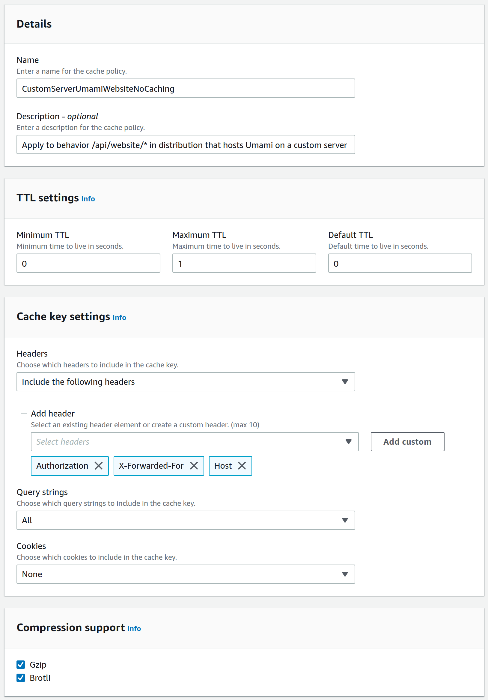 CloudFront in front of your application